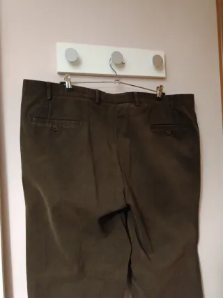Pantalón Emidio Tuchi Talla 58  Marrón