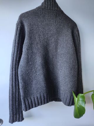 Jersey Jack & Jones cremallera gris Talla M