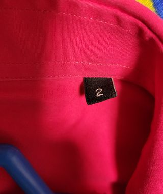 Camisa. Lisa. Fucsia. Rosa