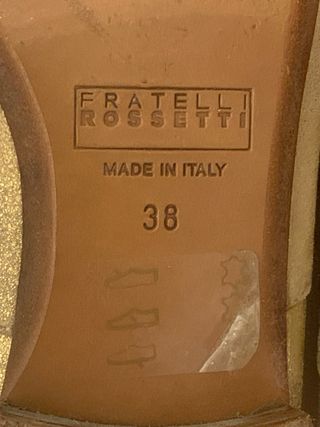 Elegantes derbies Fratelli Rossetti, talla 38