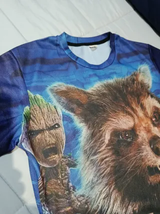 Camiseta Rocket & Groot Marvel