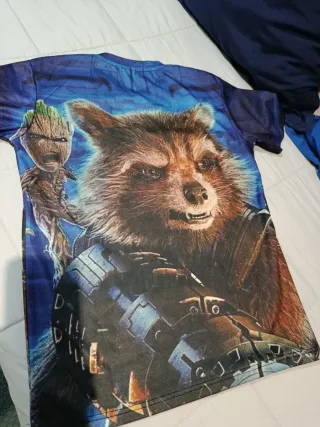 Camiseta Rocket & Groot Marvel