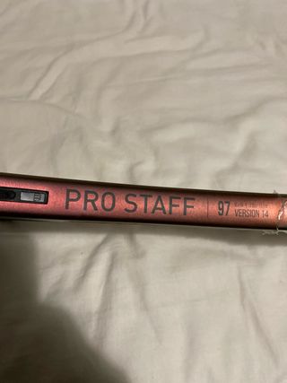 Raqueta Tenis Wilson Pro Staff 97 V14 314g GRIP 2