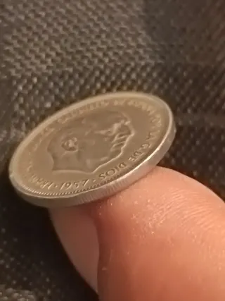 5 Pesetas 1957 Estrella 58