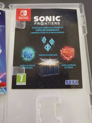 Sonic Frontiers Nintendo Switch Completo