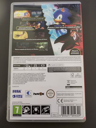 Sonic Frontiers Nintendo Switch Completo