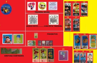 INTERCAMBIO cromos y pegatinas