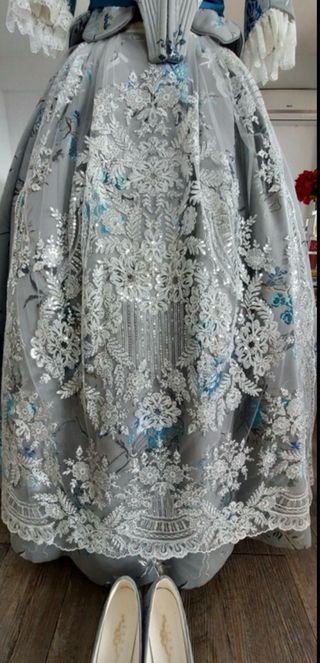 Traje de Fallera S. XVIII 1700 Indumentaria