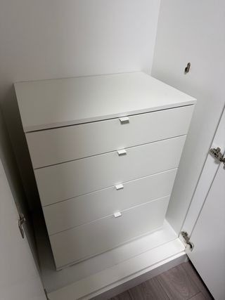 Cómoda VIHALS IKEA Blanca