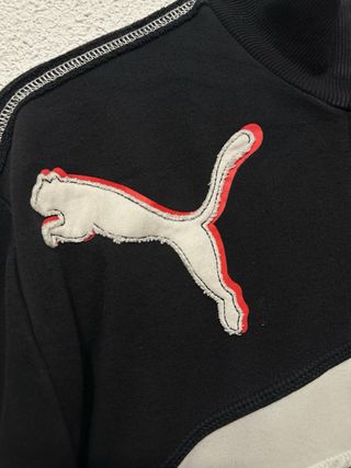 Chaqueta Puma Talla L Negra y Blanca