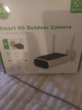 Cámara Vigilancia WOOX 4G LTE Exterior Solar