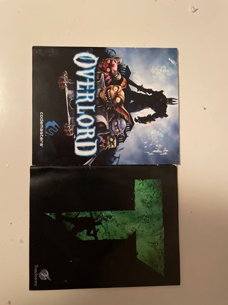 Manuales PS3 Overlord 2 y Turok