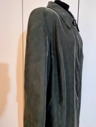 Gabardina verde talla XXXL