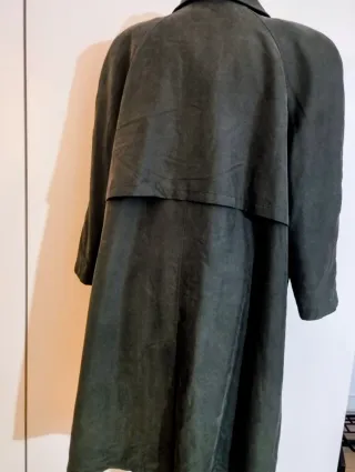 Gabardina verde talla XXXL