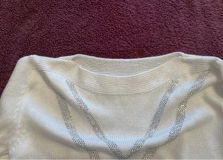 Jersey Shein Blanco Talla M