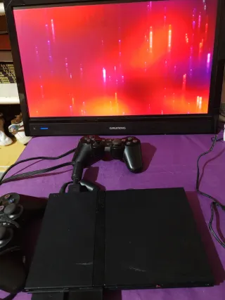 Playstation 2 Slim Nera