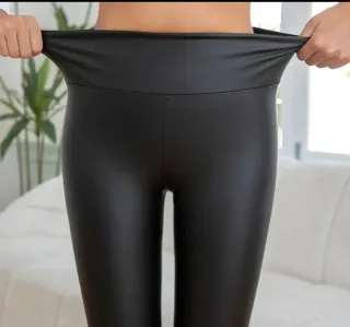 Leggings efecto piel mujer