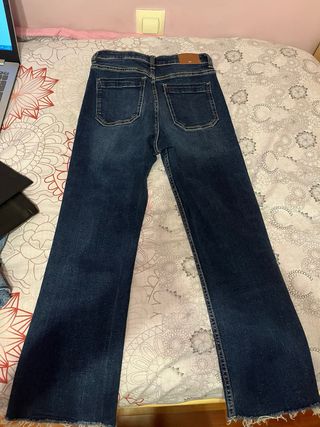 Pantalones campana Zara