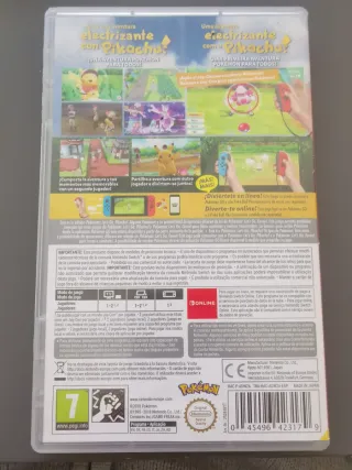Pokémon Let' Go Pikachu. Nintendo Switch