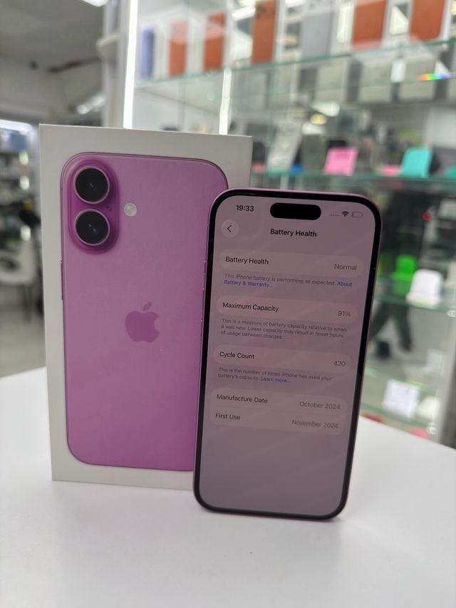 iPhone 16 256GB Rosa