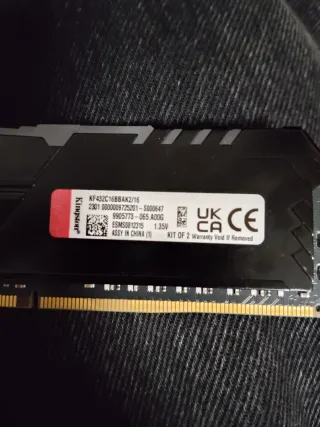 Memoria RAM Kingston FURY DDR4 16GB (2x8GB) 3200MH