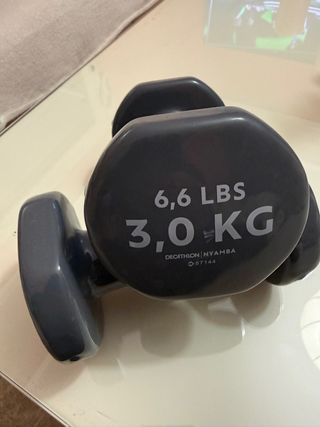 Mancuernas 3 kg (6.6 LBS) Decathlon