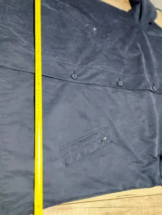 Gabardina azul marino talla XXXL