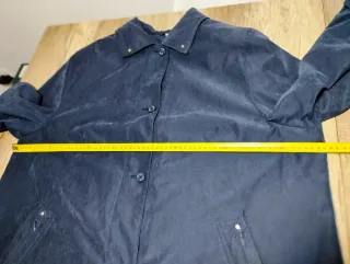 Gabardina azul marino talla XXXL