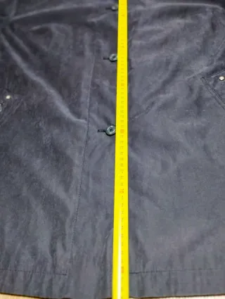 Gabardina azul marino talla XXXL