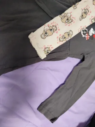 Vestido bebé niña Disney Minnie y Simba + bolso