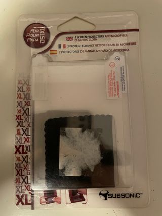 Protectores Pantalla Nintendo DSi XL Subsonic