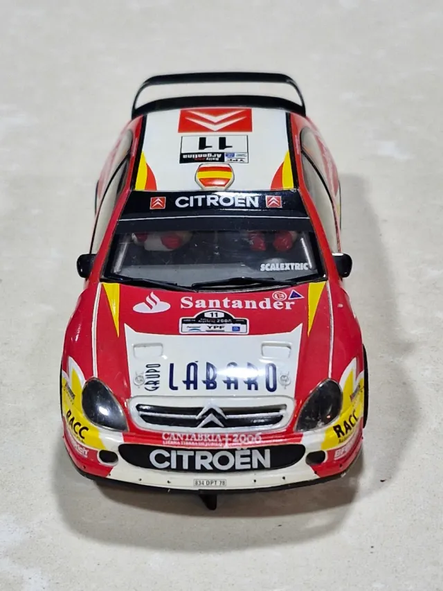 Scalextric Citroën xsars Pro WRC Sordo 11