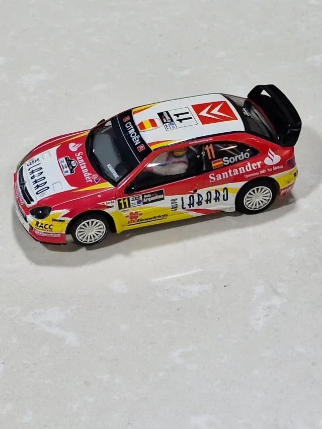Scalextric Citroën xsars Pro WRC Sordo 11