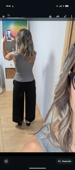 Chaleco Zara una manga