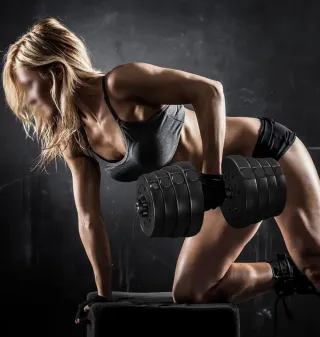 Mancuernas Ajustables 15kg x 2