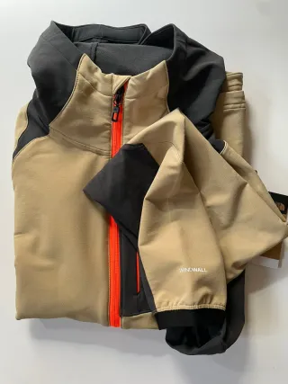 The North Face Softshell Hoodie Beige/Negro
