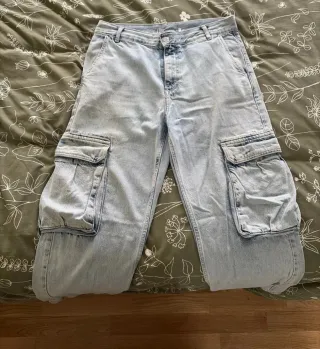 Pantalón vaquero cargo hombre Talla M