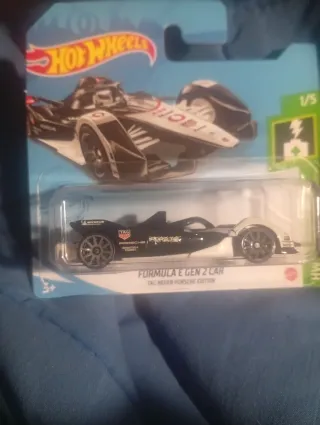 Coche Hot Wheels Porsche Fórmula E