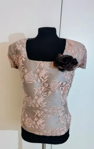 Conjunto Cristina García Chaqueta y Top Fiesta