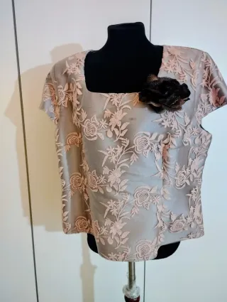 Conjunto Cristina García Chaqueta y Top Fiesta