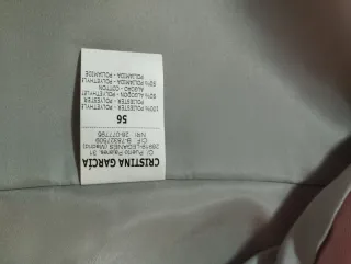 Conjunto Cristina García Chaqueta y Top Fiesta