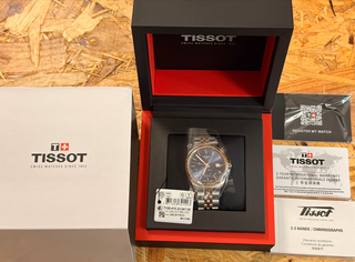 Tissot Ballade 40mm A ESTRENAR Azul y Oro