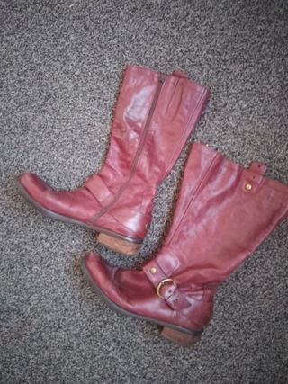 Stivali Dr. Martens Jeni Borgogna Donna 39