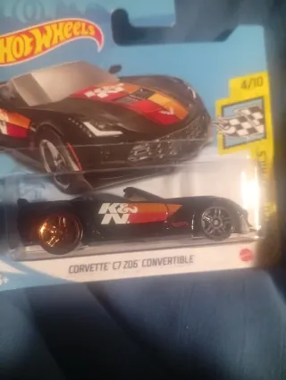 Hot Wheels Corvette C7 Z06 Convertible