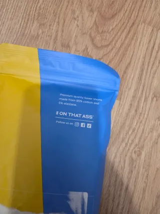 Lote 3 bóxers On That Ass Talla L