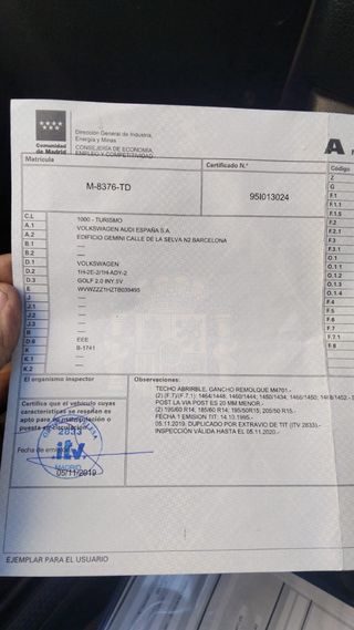 Volkswagen  Gti 1996 o cambio a furgoneta pequena