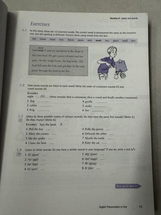 Libro de pronunciación de inglés