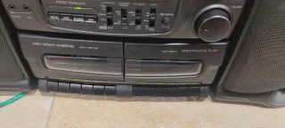 Radiocassette Aiwa CA-WS3 Vintage Años 90 con aux