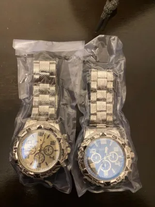 Reloj SAIO Dorado y Azul