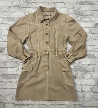 Vestido Denim Zara